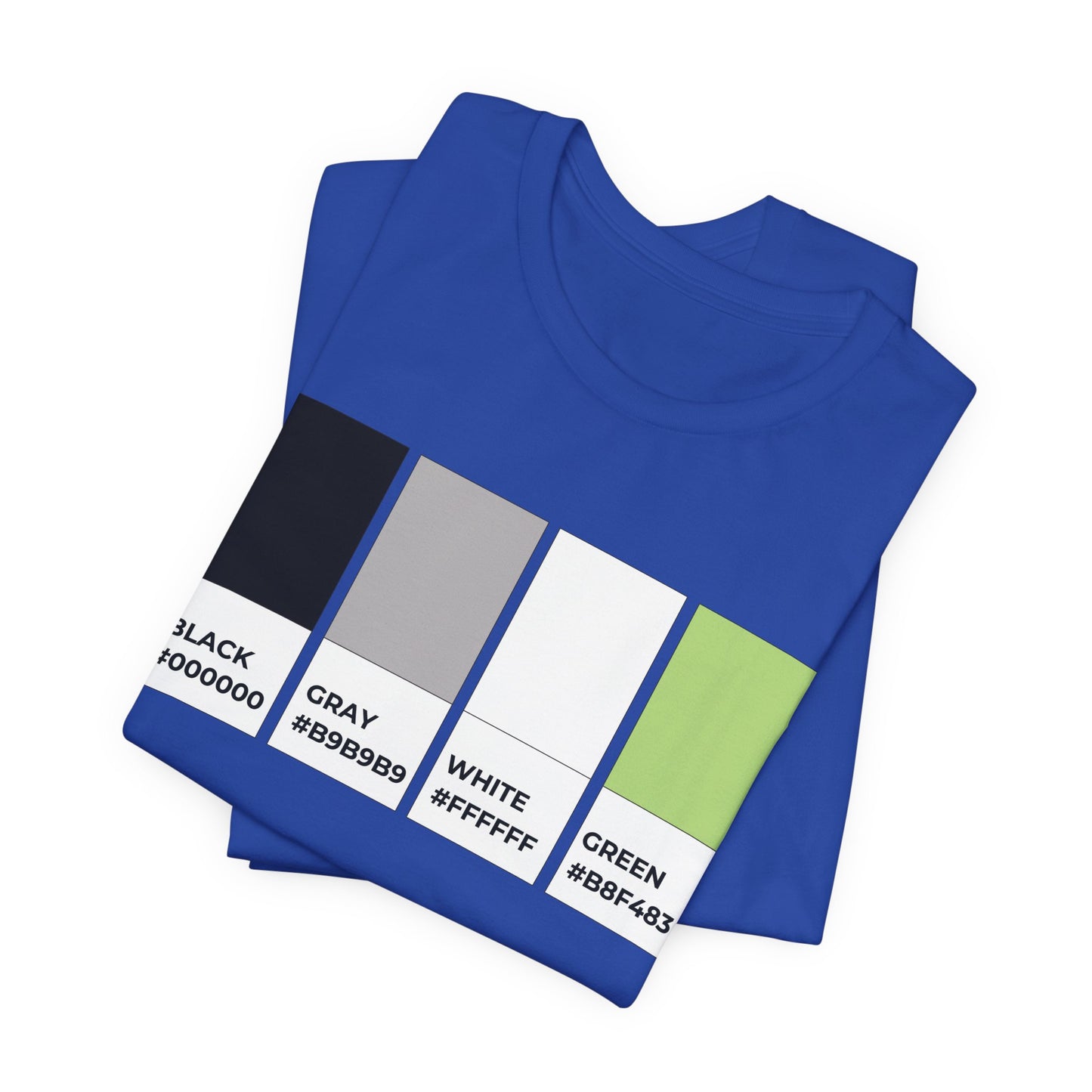 Funny Agender Pride Flag Pantone Colors Unisex Jersey Short Sleeve T-Shirt