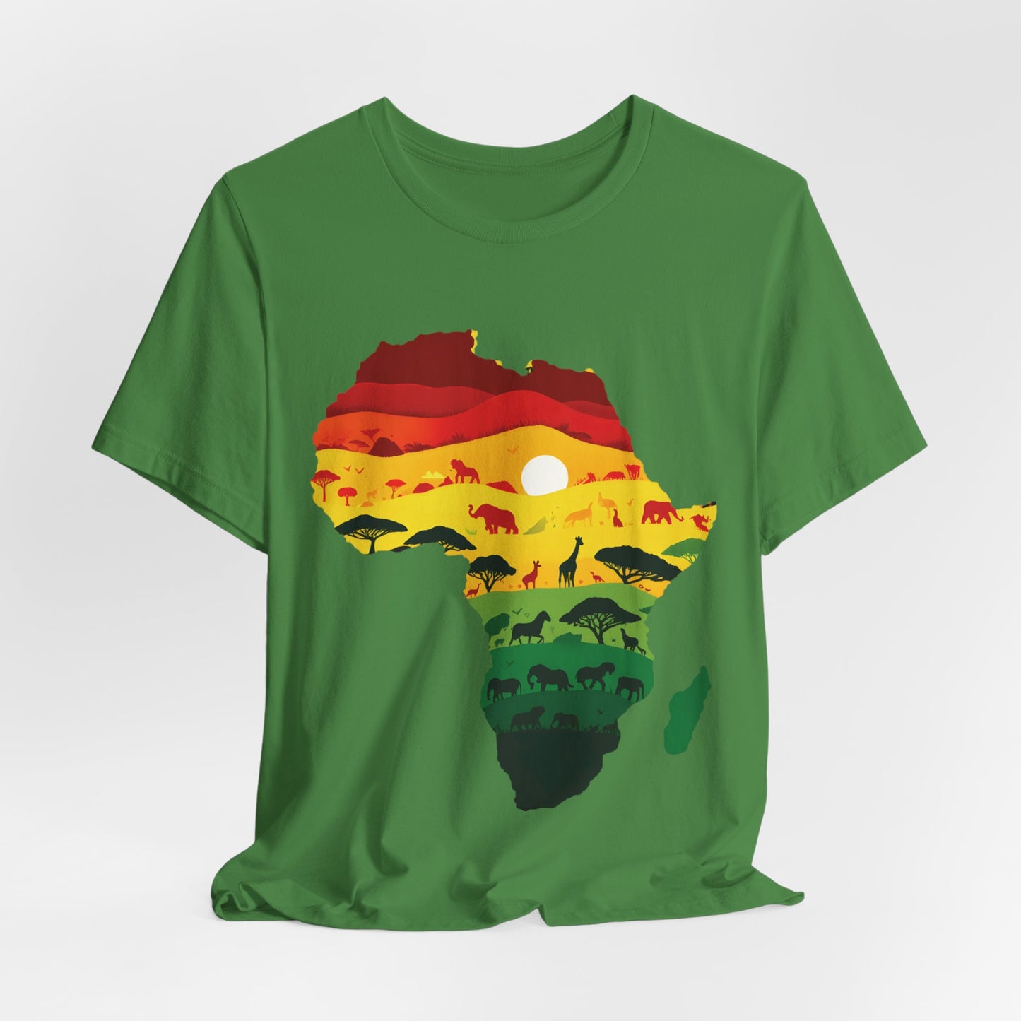 African Map Unisex Jersey Short Sleeve T-Shirt - Embrace Your Roots - Black History Month Juneteenth