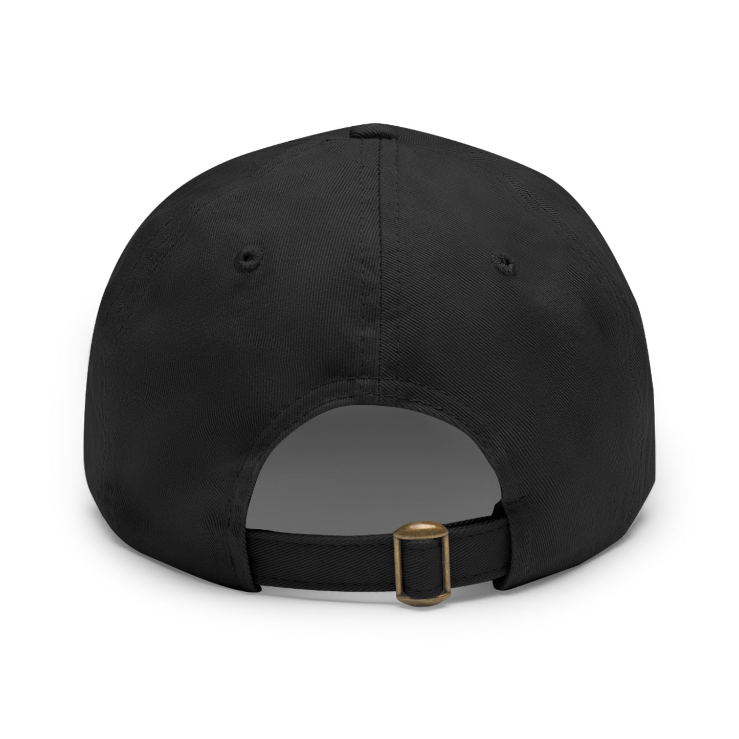 He/Him/His He Him His Pronouns Dad Hat with Round Leather Patch