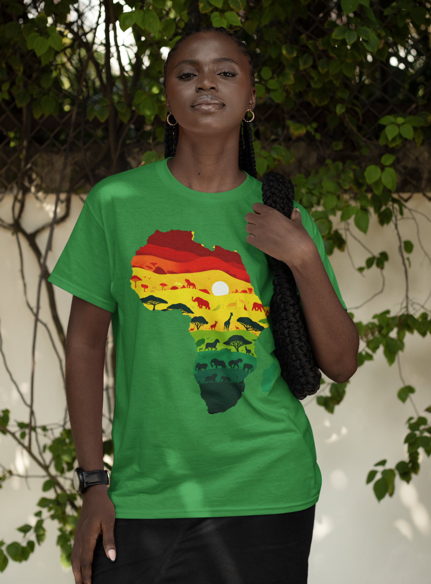 African Map Unisex Jersey Short Sleeve T-Shirt - Embrace Your Roots - Black History Month Juneteenth